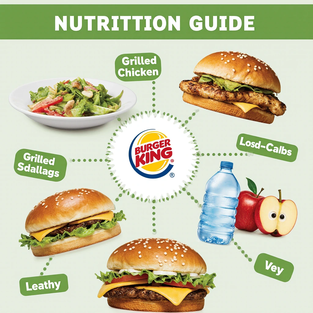Burger King Menu Nutrition : Your Guide to Healthier Fast-Food Picks