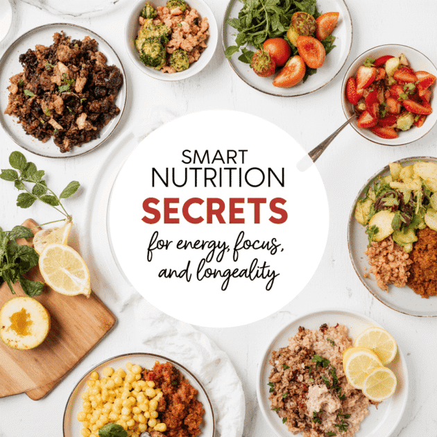mart Nutrition Secrets for Energy, Focus, and Longevity — What to Eat Every Day