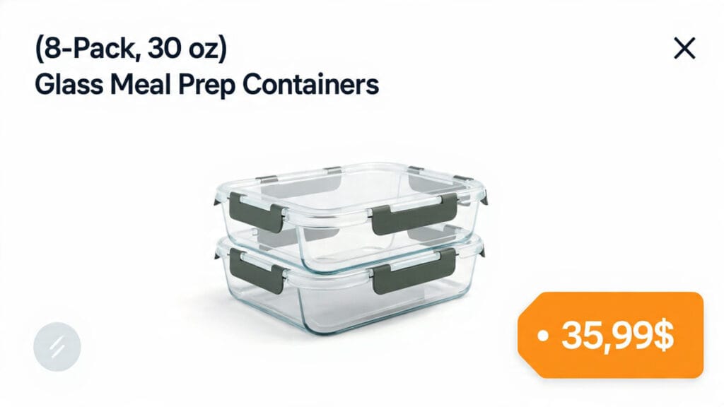 Glass Meal Prep Containers – Organize Your Kitchen Tools