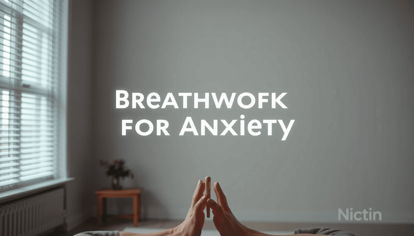 Breathwork anxiety techniques for nervous system calming : Breathwork for Anxiety